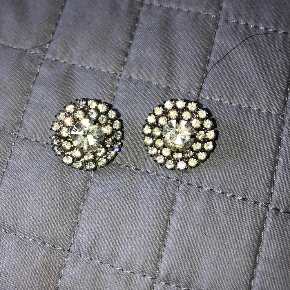 Vintage clip on earrings